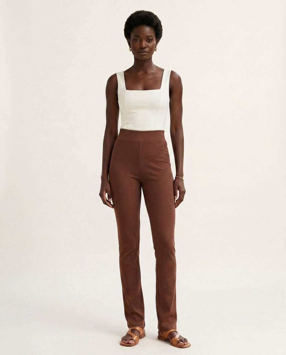 High-Waisted Trousers for Tall Women - Available in 2 colours